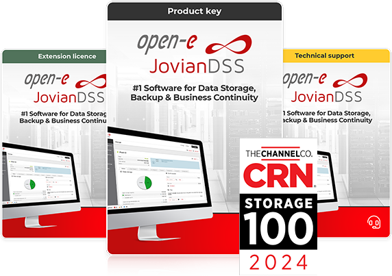 Open-E JovianDSS Data Storage 2024 CRN Awarded