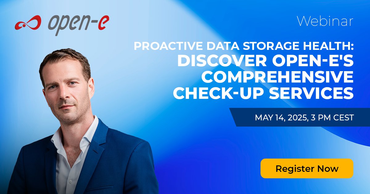 Open-E Check-Up Service Webinar