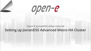 Setting up Open-E JovianDSS Advanced Metro HA Cluster - step 1/6: Network configuration
