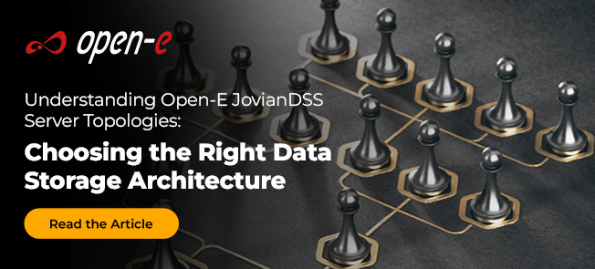 Open-E JovianDSS Data Storage Server Topologies
